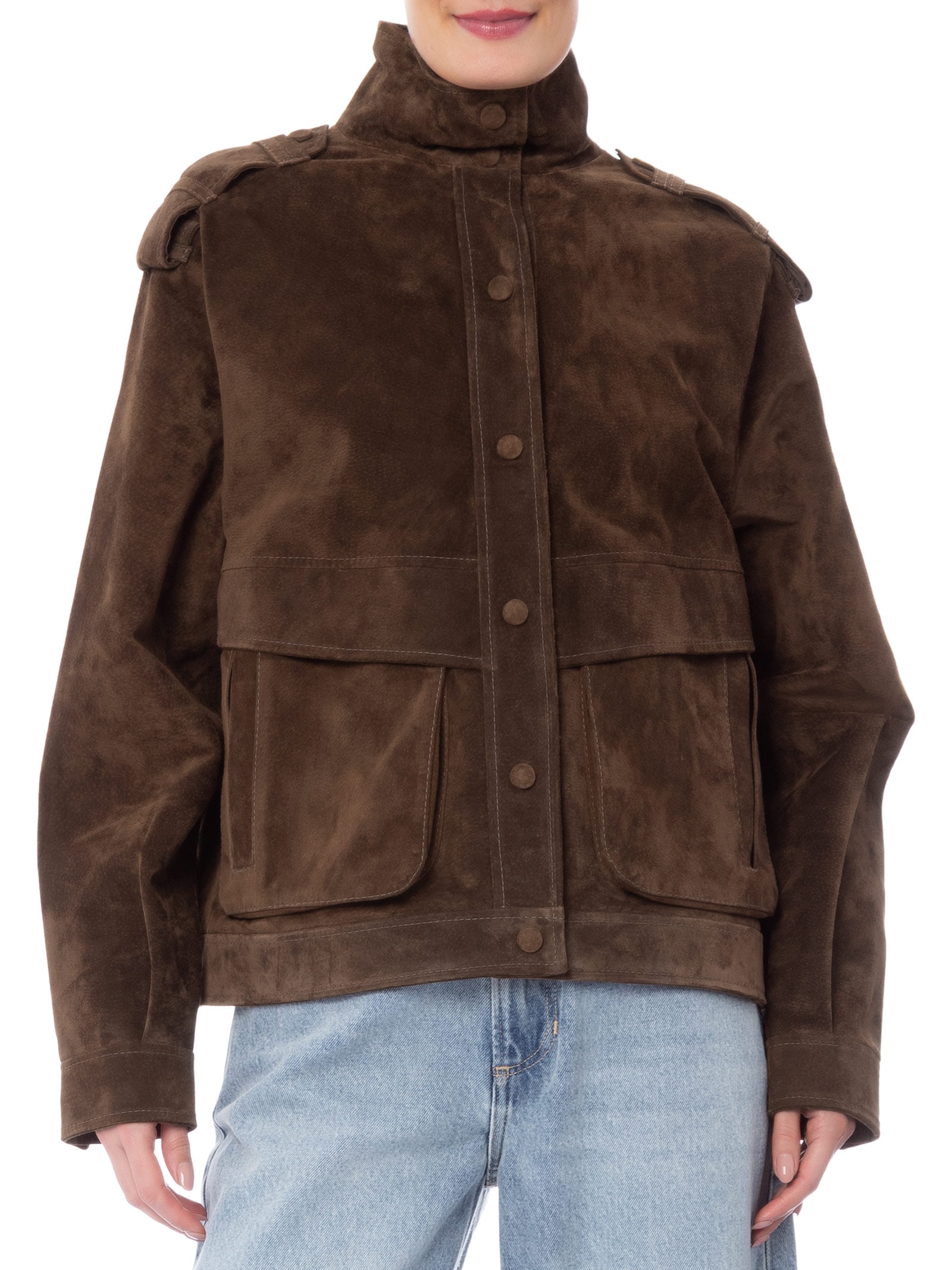Jaqueta Bomber Feminina Willow – Marrom Studio Kalline