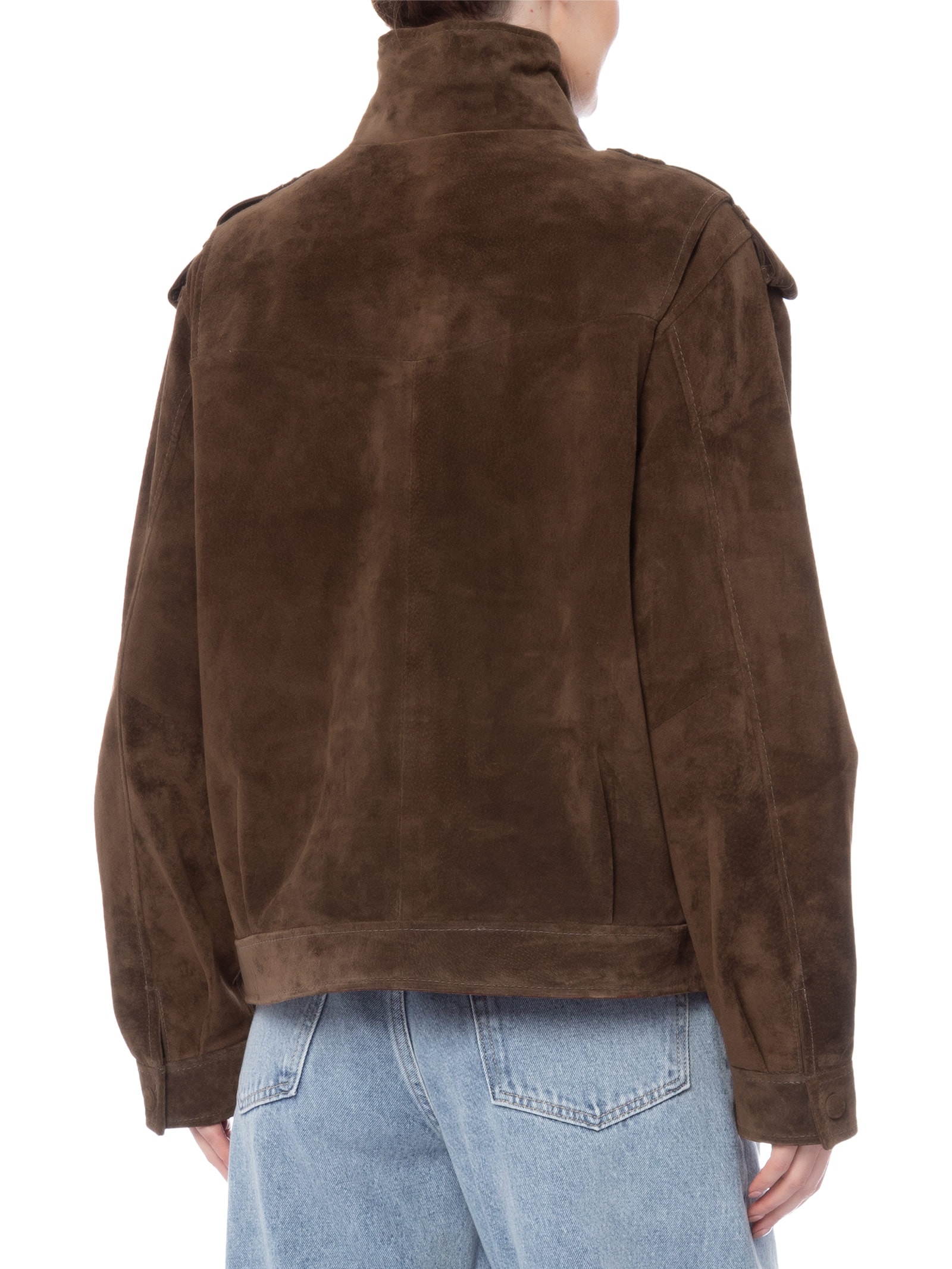 Jaqueta Bomber Feminina Willow – Marrom Studio Kalline