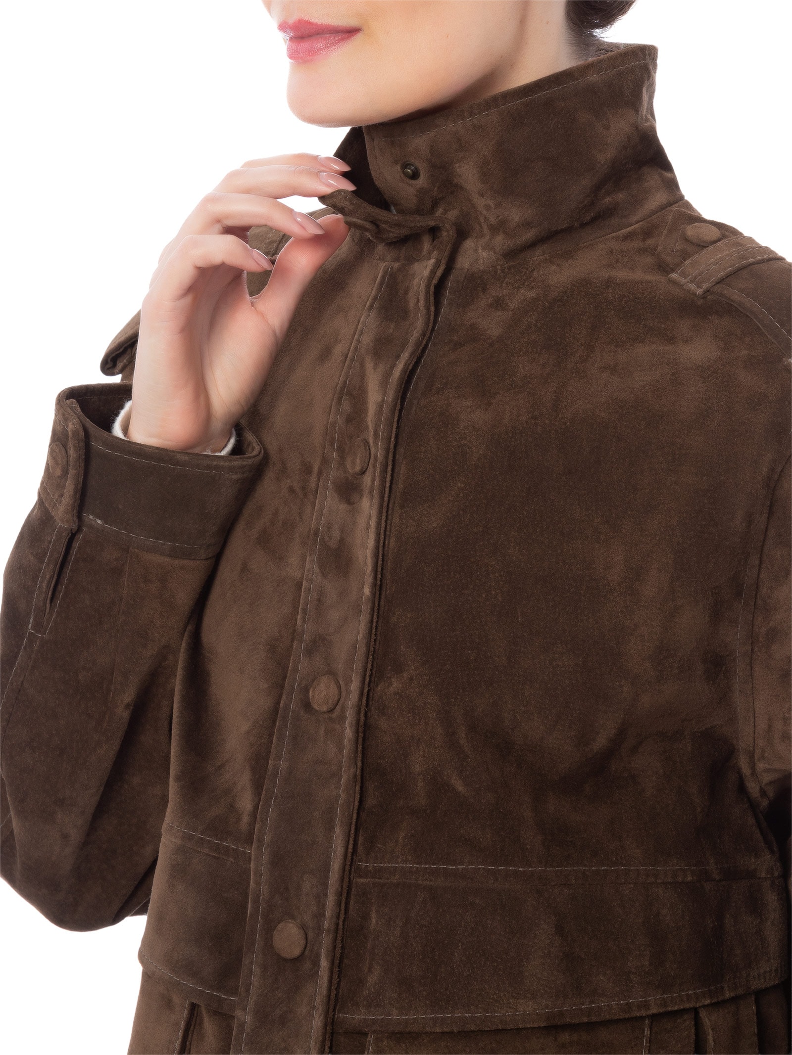 Jaqueta Bomber Feminina Willow – Marrom Studio Kalline