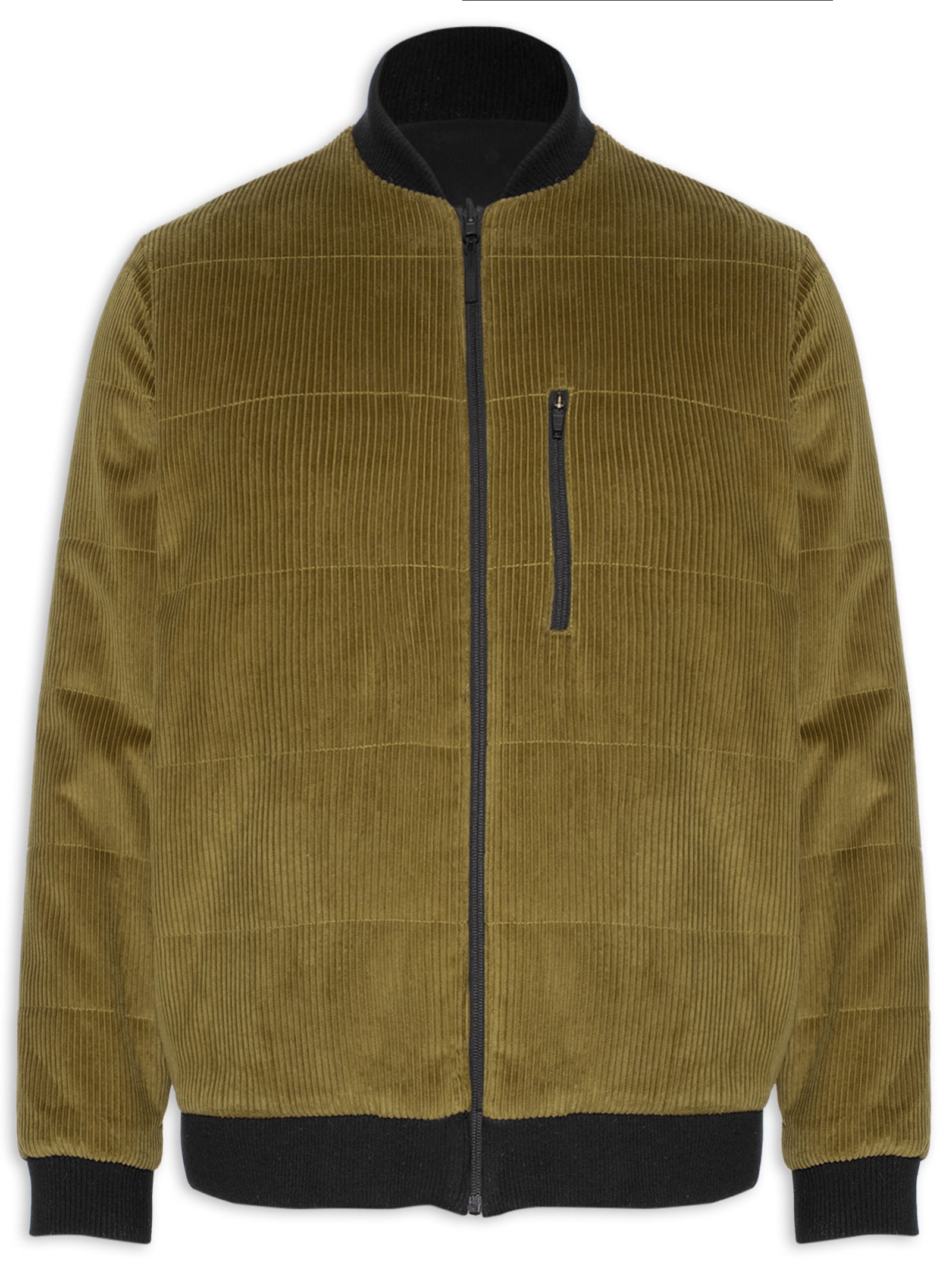 Jaqueta Bomber Masculina Double Velvet Marrom Osklen