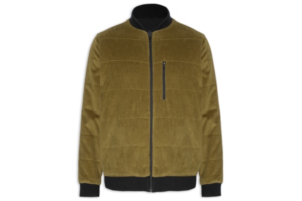 Jaqueta Bomber Masculina Double Velvet - Marrom