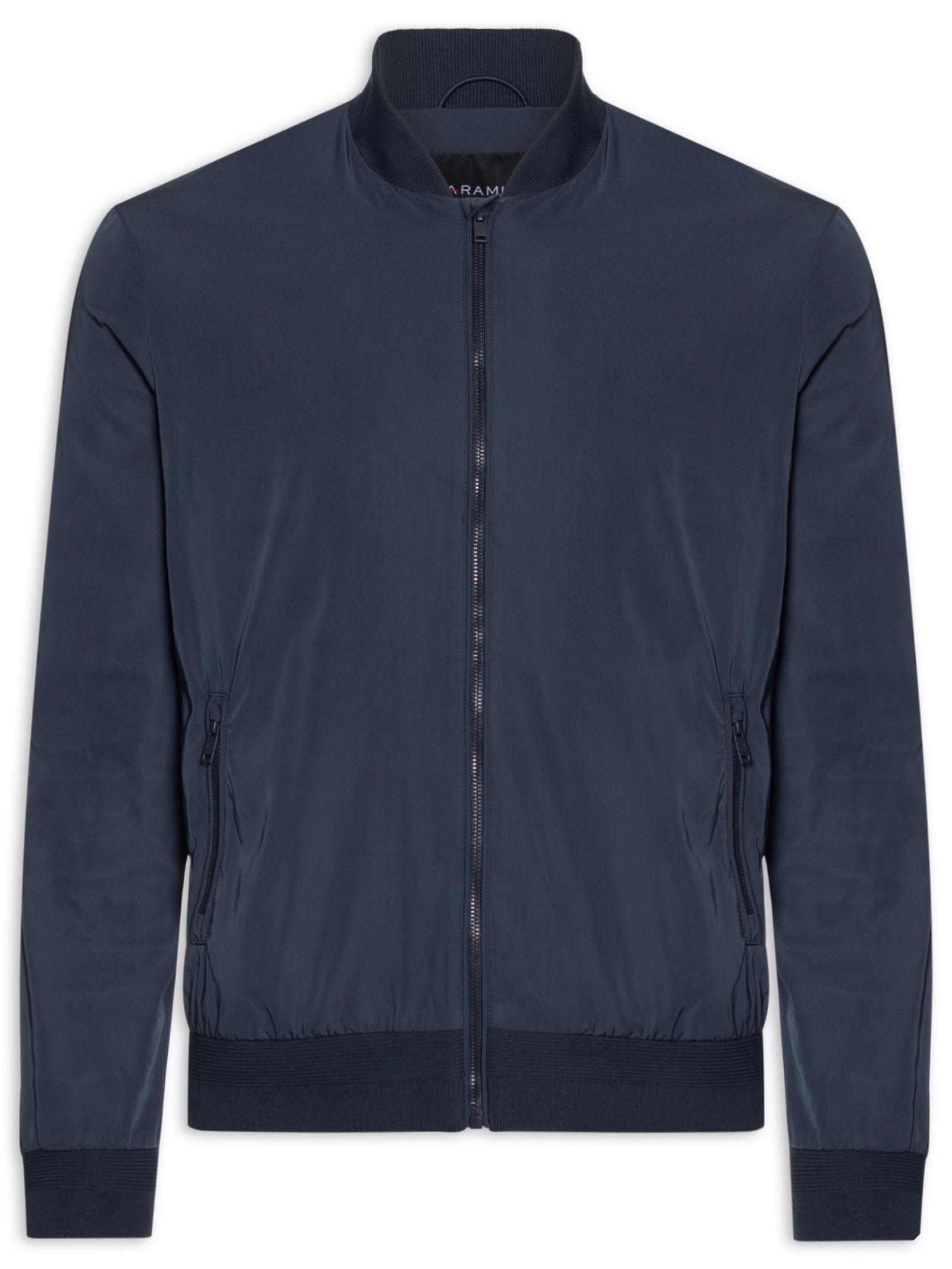 Jaqueta Bomber Masculina Nylon Liquid Repeler Azul Aramis