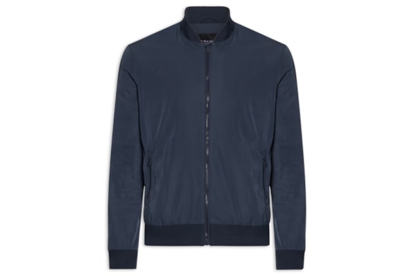 Jaqueta Bomber Masculina Nylon Liquid Repeler – Azul