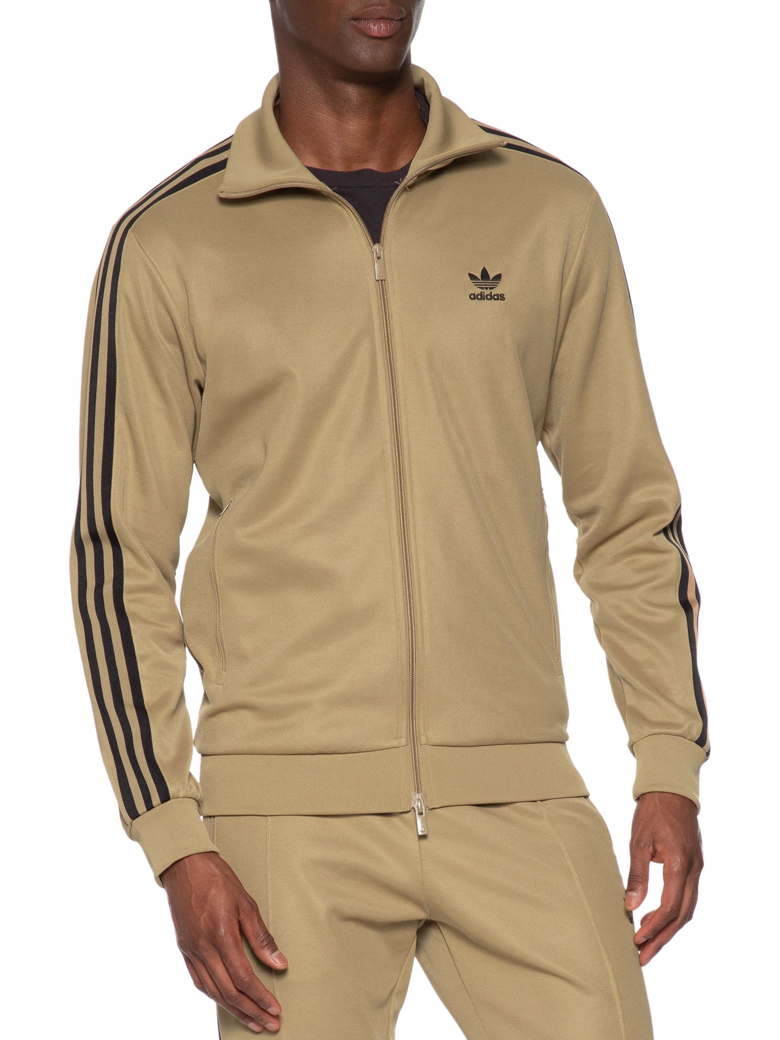 Adidas Originals - Jaqueta Classic TT - Marrom
