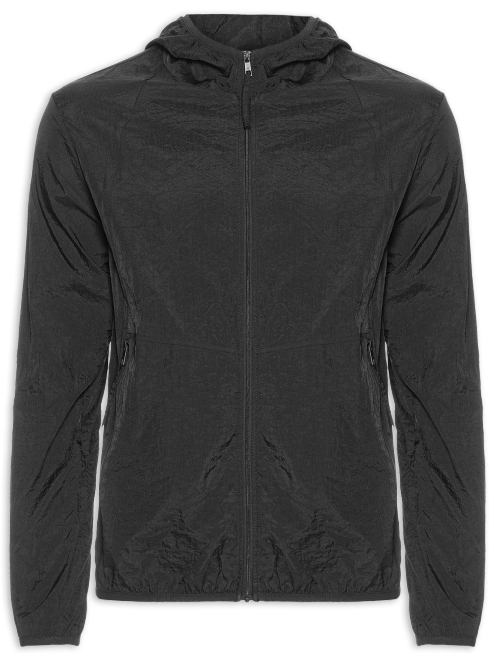 Jaqueta Corta Vento Masculina Preto Hering Sports