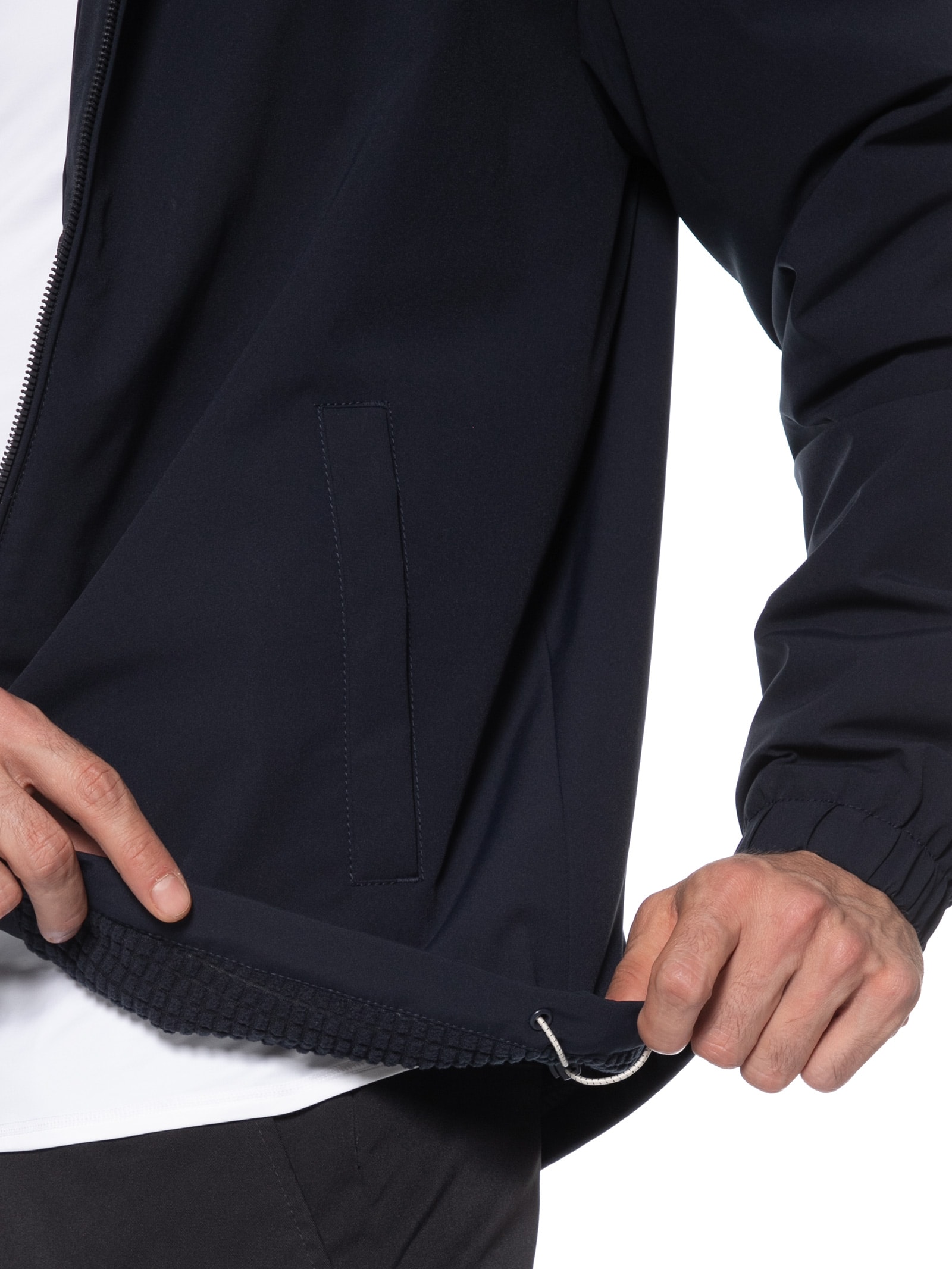 Jaqueta Corta Vento Masculina Refined Azul Ea7 Emporio Armani
