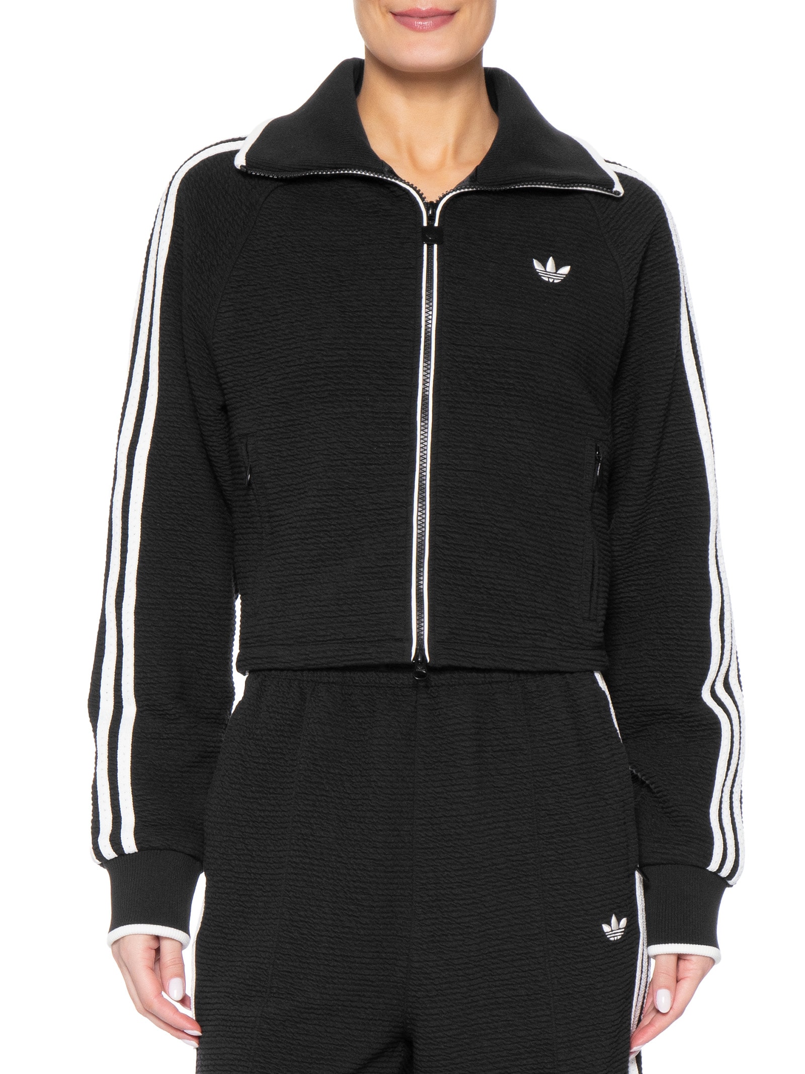 Jaqueta Curta Feminina Originals Preto Adidas Originals