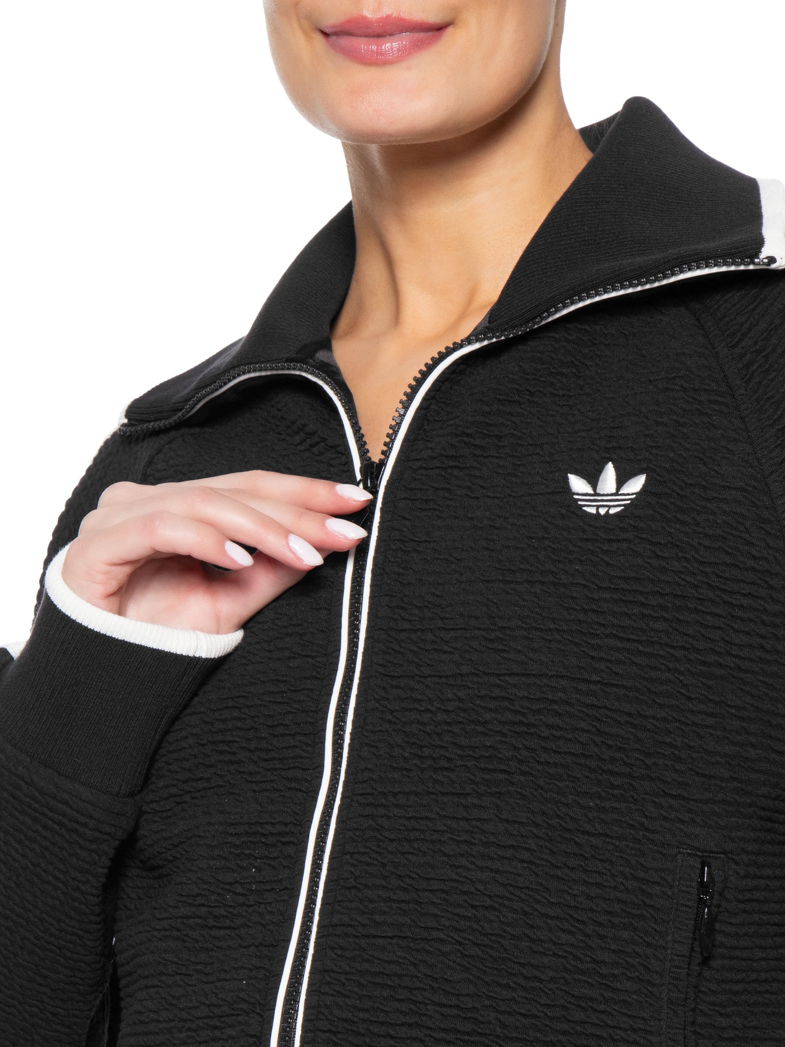 Jaqueta Curta Feminina Originals Preto Adidas Originals
