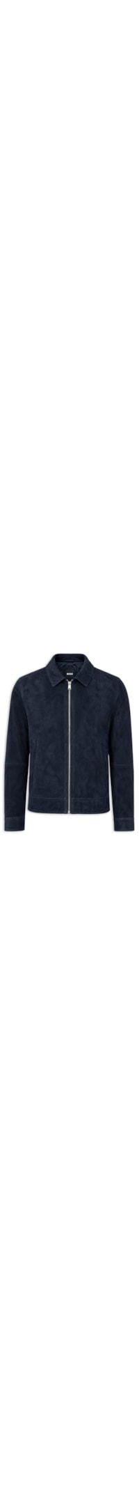 Jaqueta de Couro Masculina H-Malbano7 - Azul