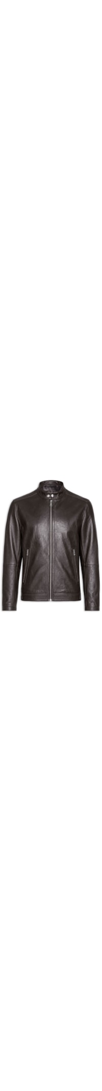 Jaqueta De Couro Masculina H-Mansell5 - Marrom