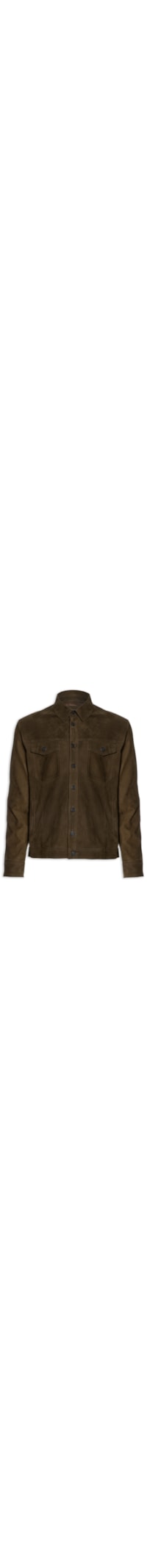 Jaqueta De Couro Masculina Over Leather – Marrom