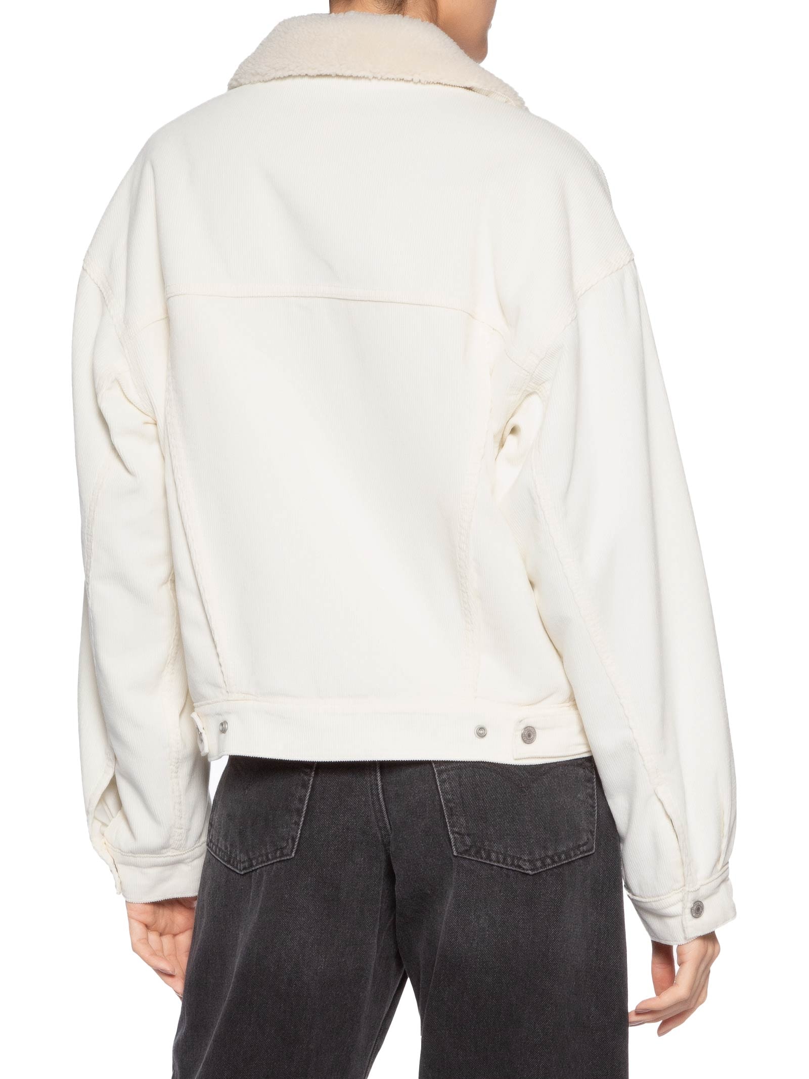 Jaqueta Feminina 90S Sherpa Trucker - Branco - Levi's