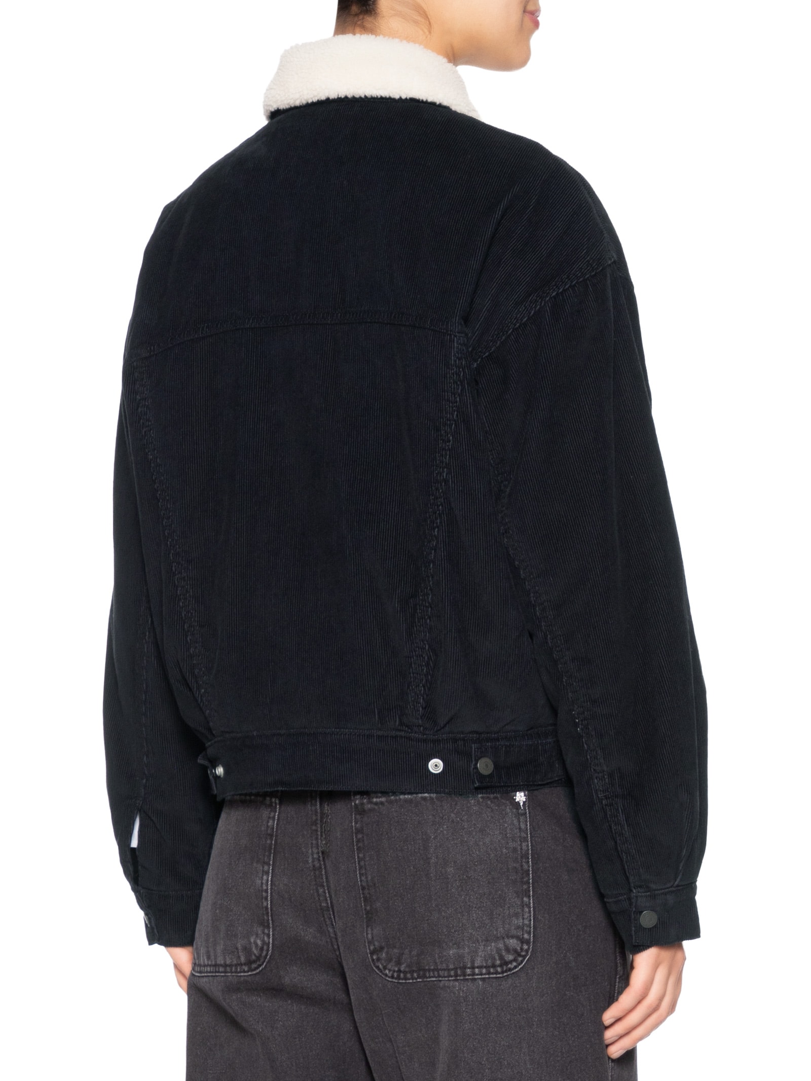 Jaqueta Feminina 90'S Sherpa Trucker Preto Levi's