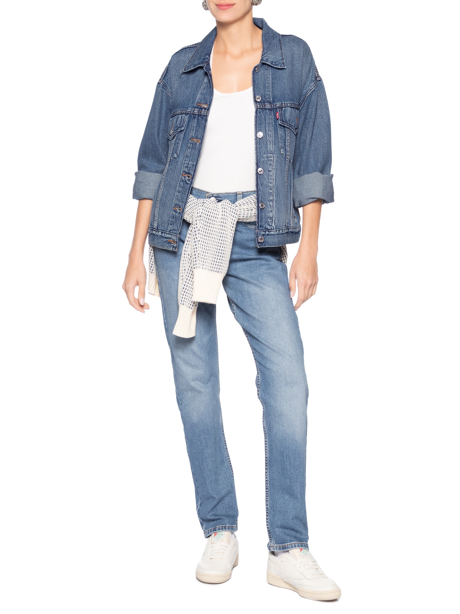 Jaqueta Feminina 90S Trucker Azul  Levi's