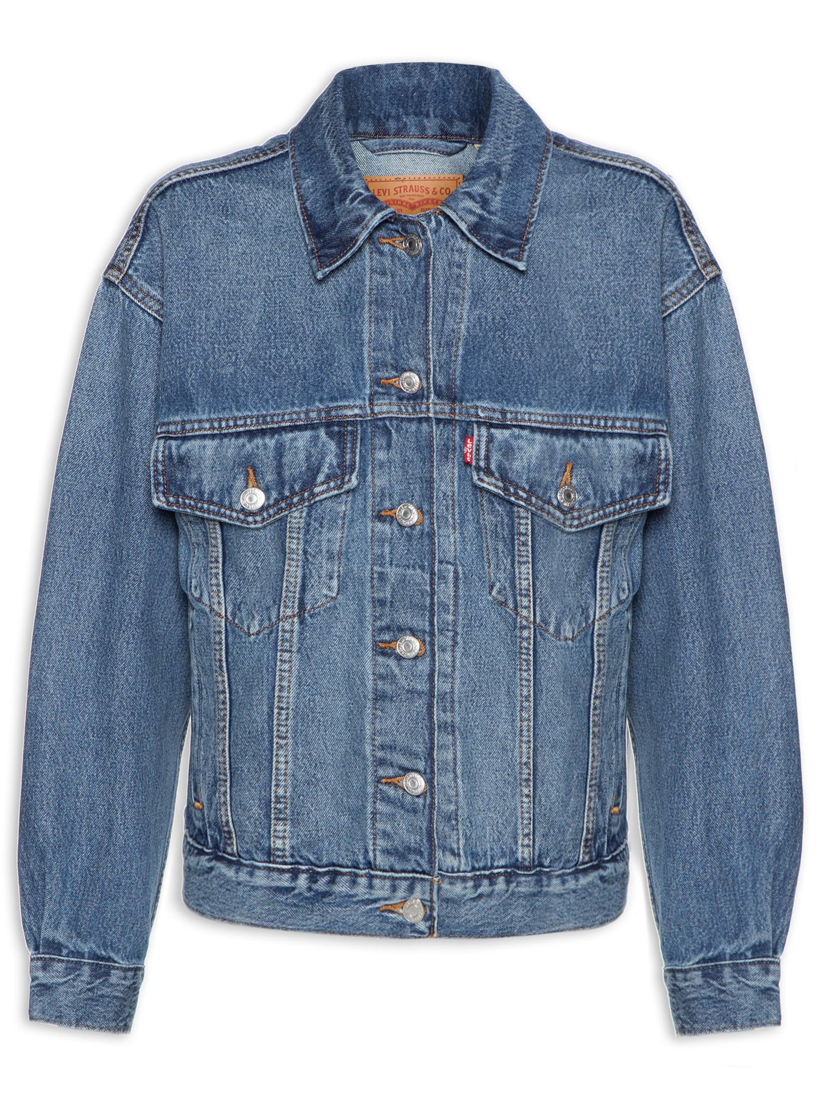 ジャケット・アウター   Jeans 90s Trucker Jacket Jaqueta Feminina 90S Trucker - Levi's - Azul