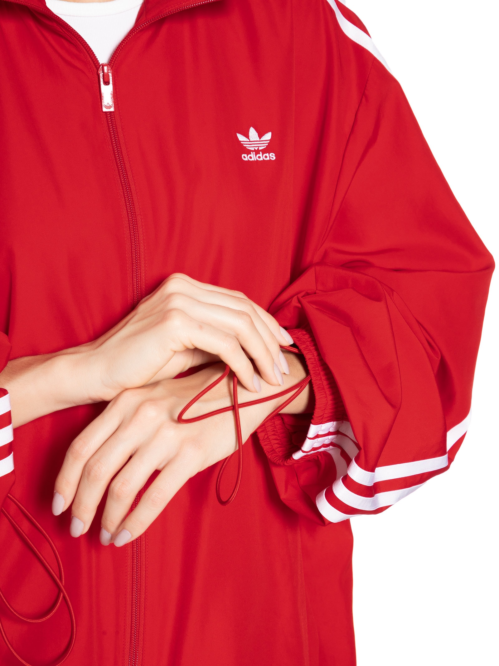 Jaqueta Feminina Adilenium Oversized - Vermelho - Adidas Originals