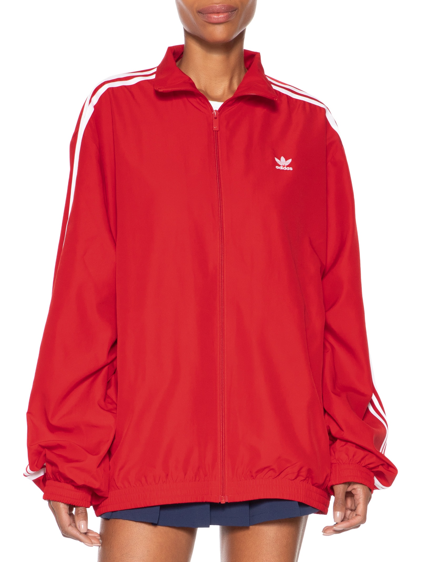 Jaqueta Feminina Adilenium Oversized Vermelho Adidas Originals
