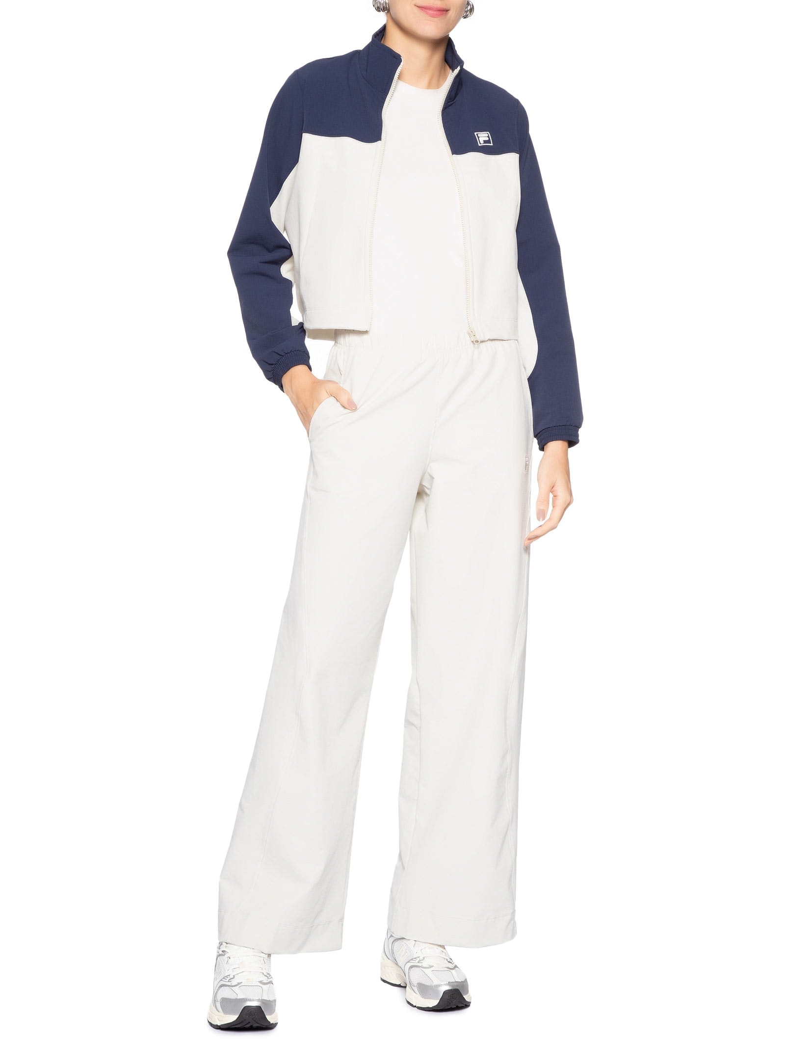 Jaqueta Feminina Ag Branco Fila