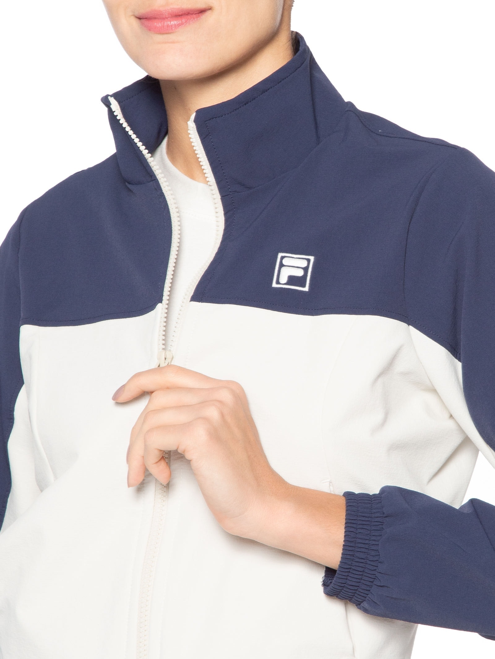Jaqueta Feminina Ag Branco Fila