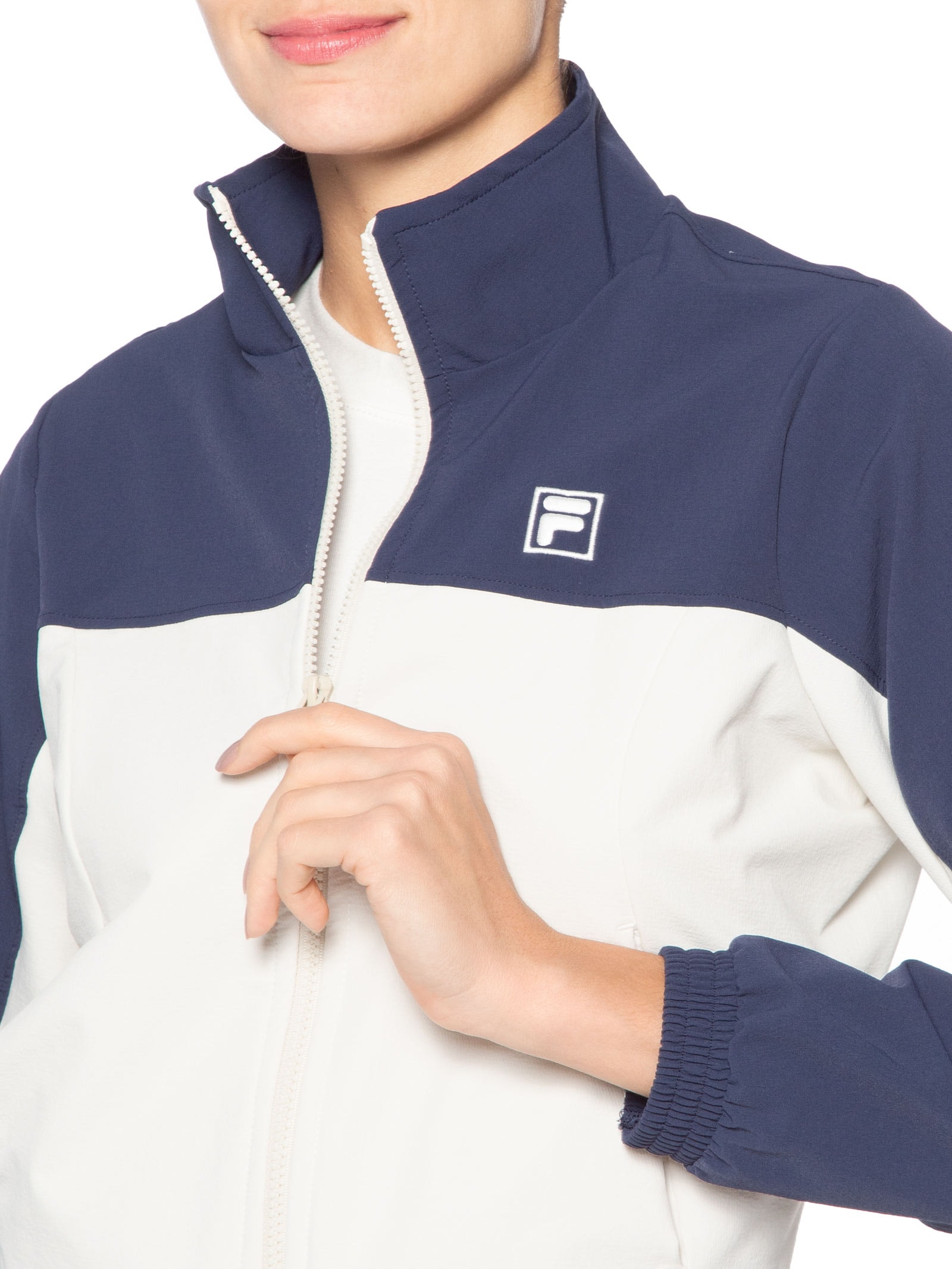 Jaqueta Feminina Ag Branco Fila