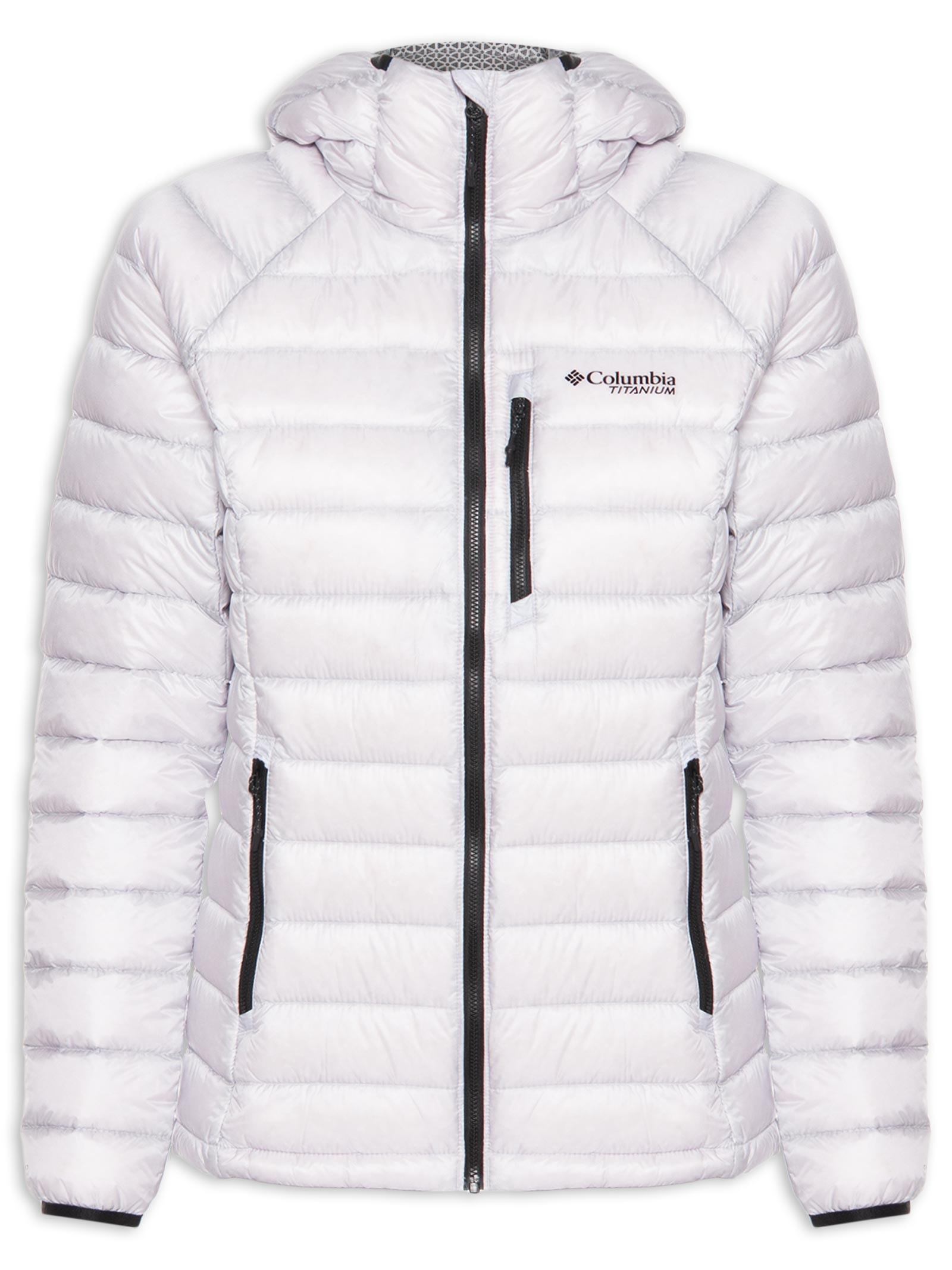 Jaqueta Feminina Arctic Crest™ Down Hood Roxo Columbia