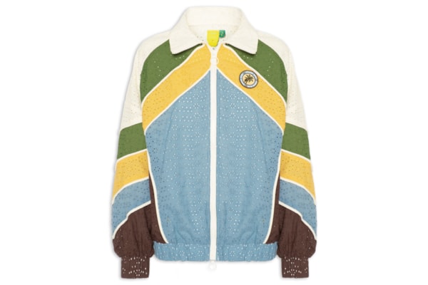Jaqueta Feminina Artesanal Laise Copa – Azul