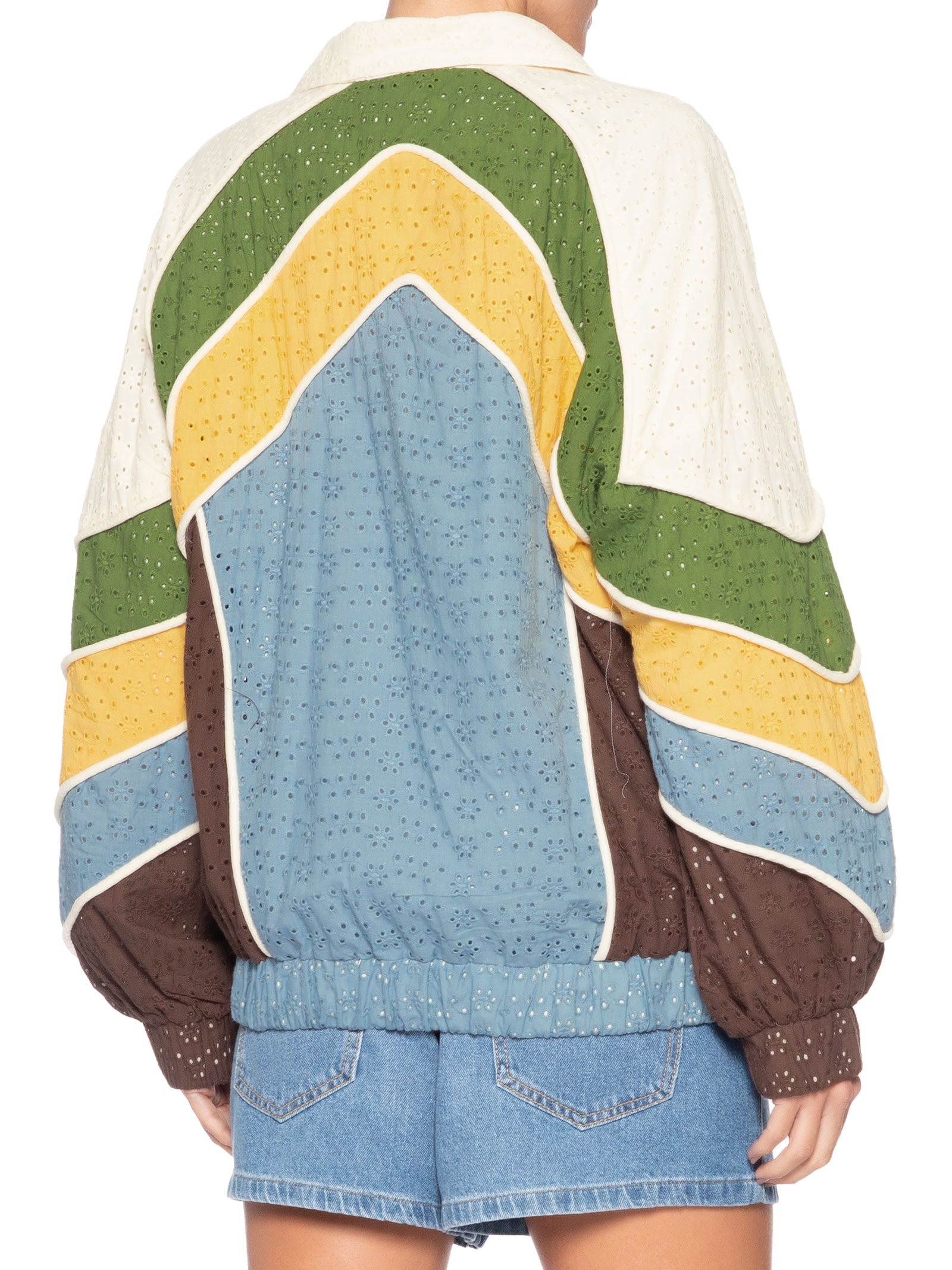 Jaqueta Feminina Artesanal Laise Copa – Azul Farm