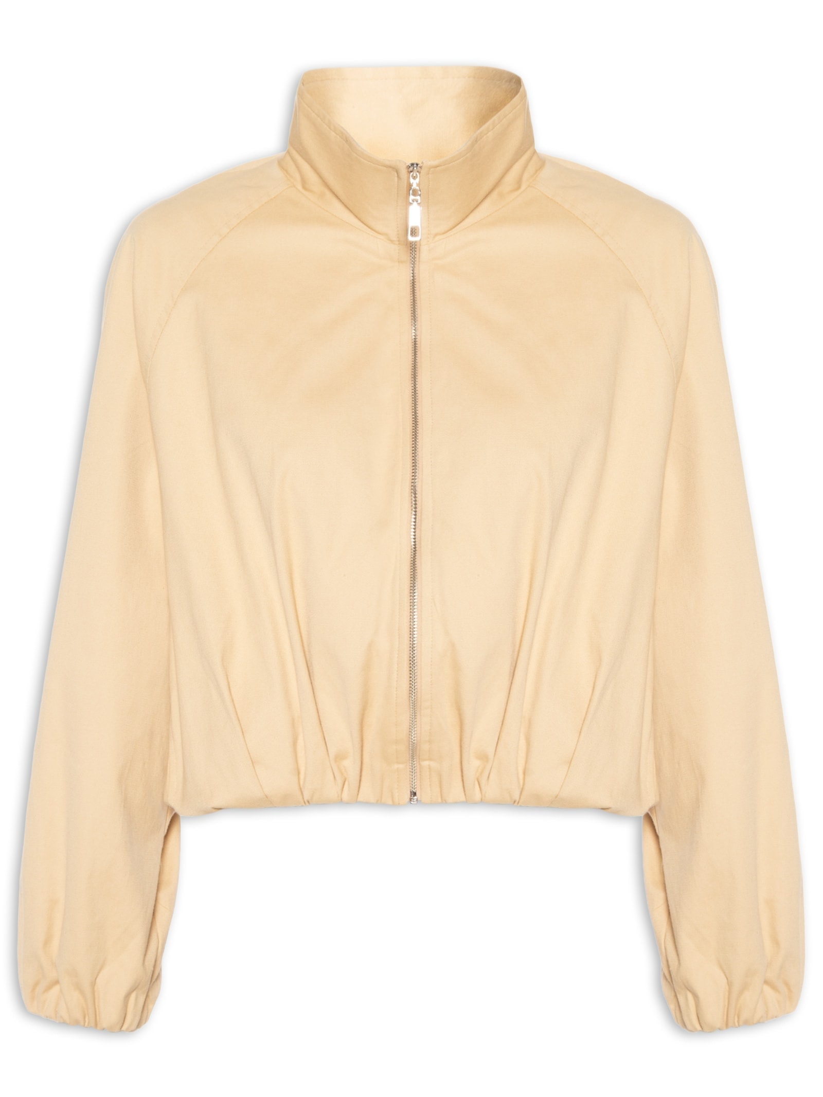Jaqueta Feminina Balone Amarelo Animale Jeans