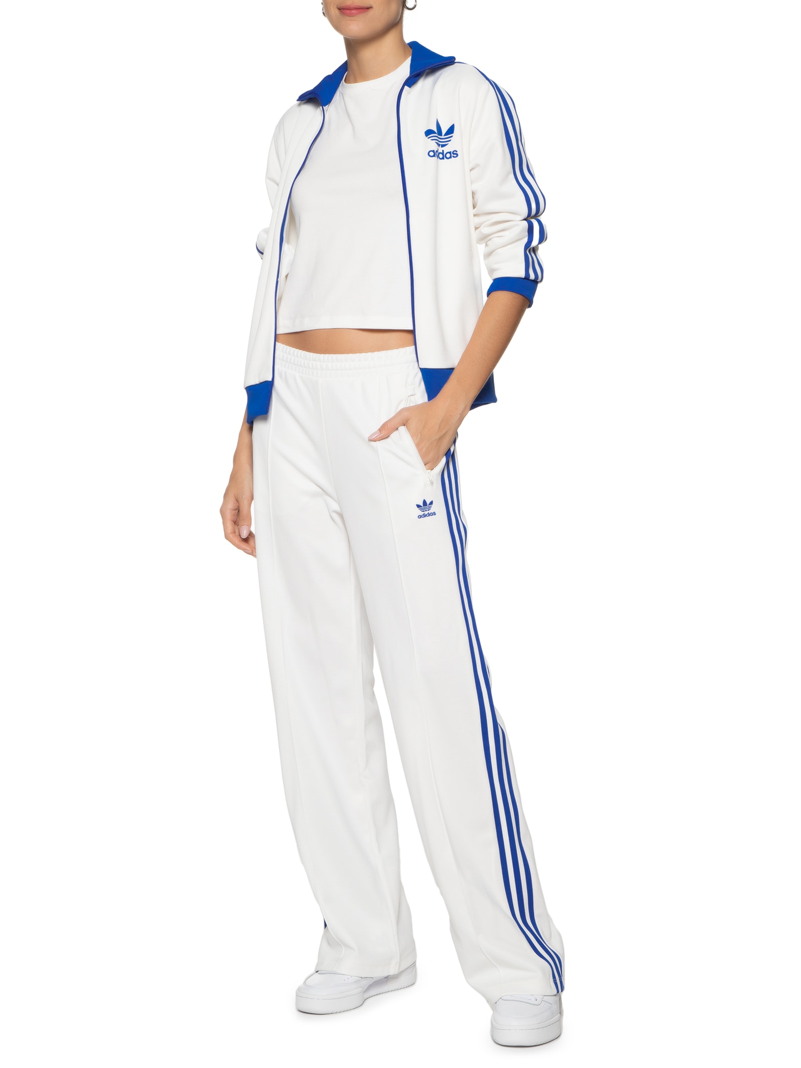 Jaqueta Feminina Beckenbauer - Adidas Originals - Branco