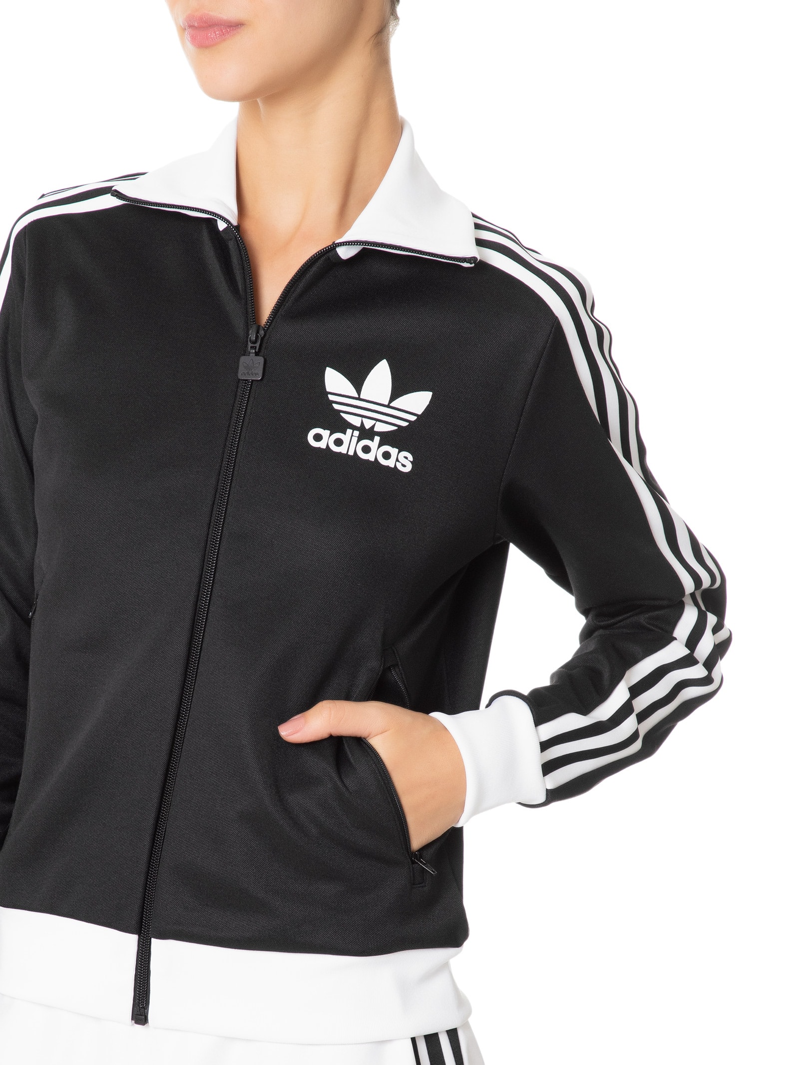 Adidas Originals - Jaqueta Feminina Beckenbauer - Preto
