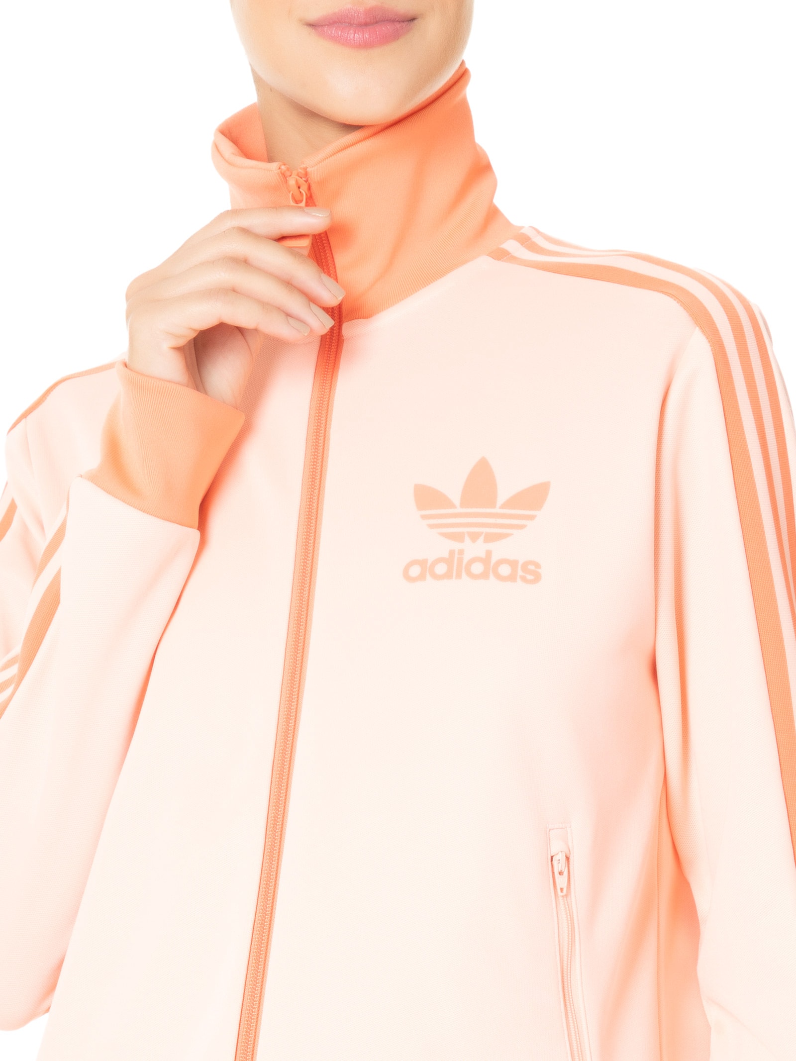 Adidas Originals - Jaqueta Feminina Beckenbauer Tt - Rosa