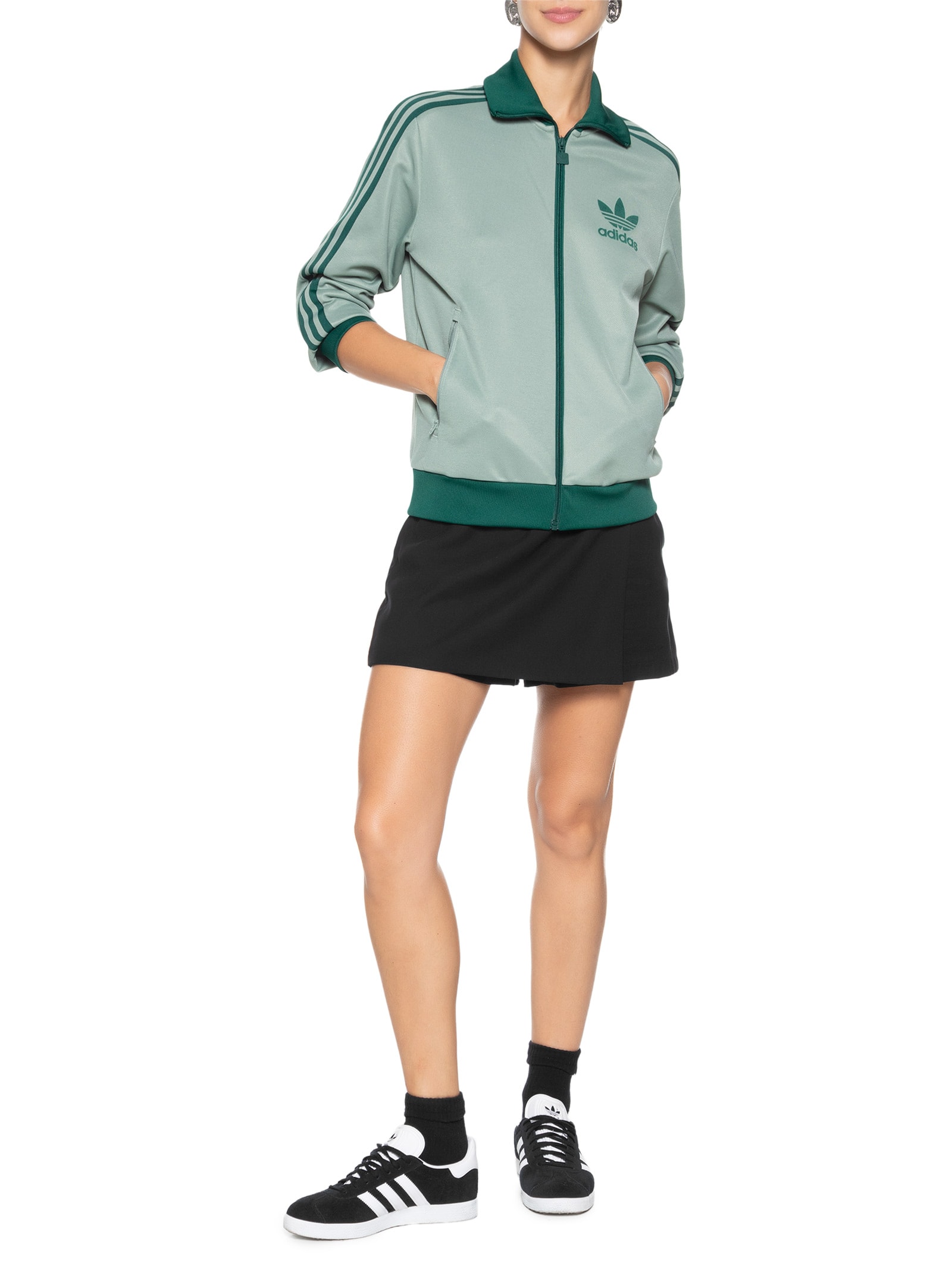 Adidas Originals - Jaqueta Feminina Beckenbauer Tt - Verde