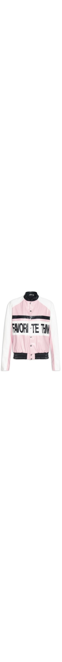 Jaqueta Feminina Biker Oversized - Rosa