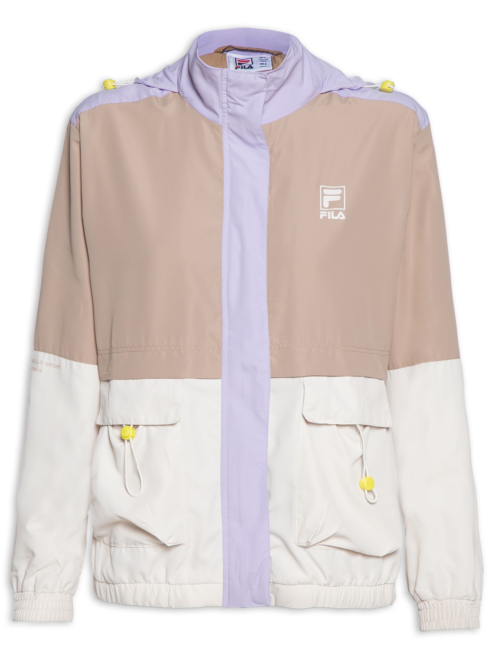 Casaco Capuz Casaco Feminino Fila Jaqueta Fila Block Letter Feminino