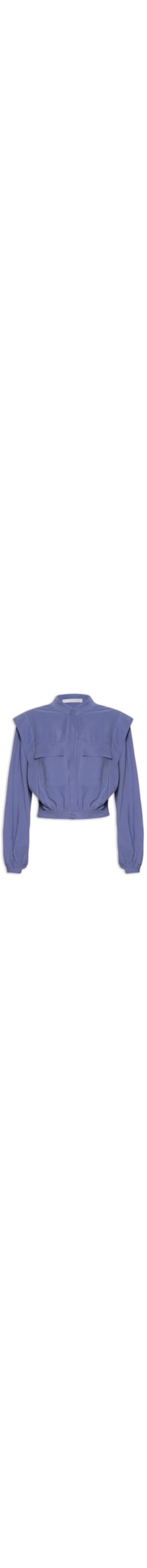 Jaqueta Feminina Bomber Alfaiataria - Roxo