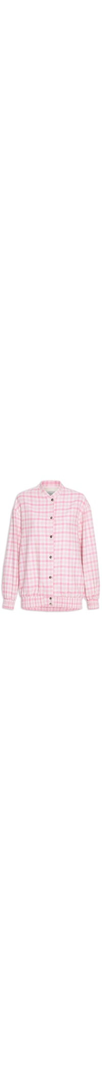 Jaqueta Feminina Bomber Alongada - Rosa