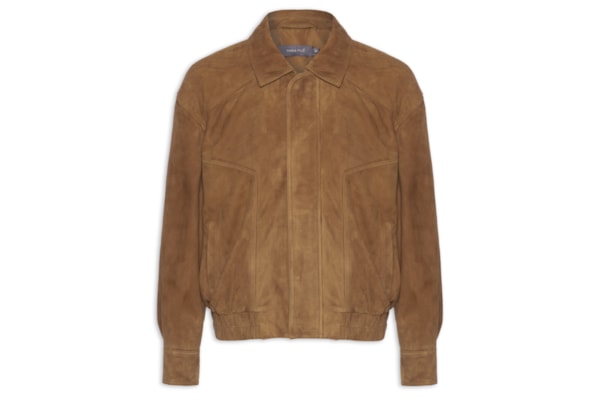 Jaqueta Feminina Bomber Chamois - Marrom