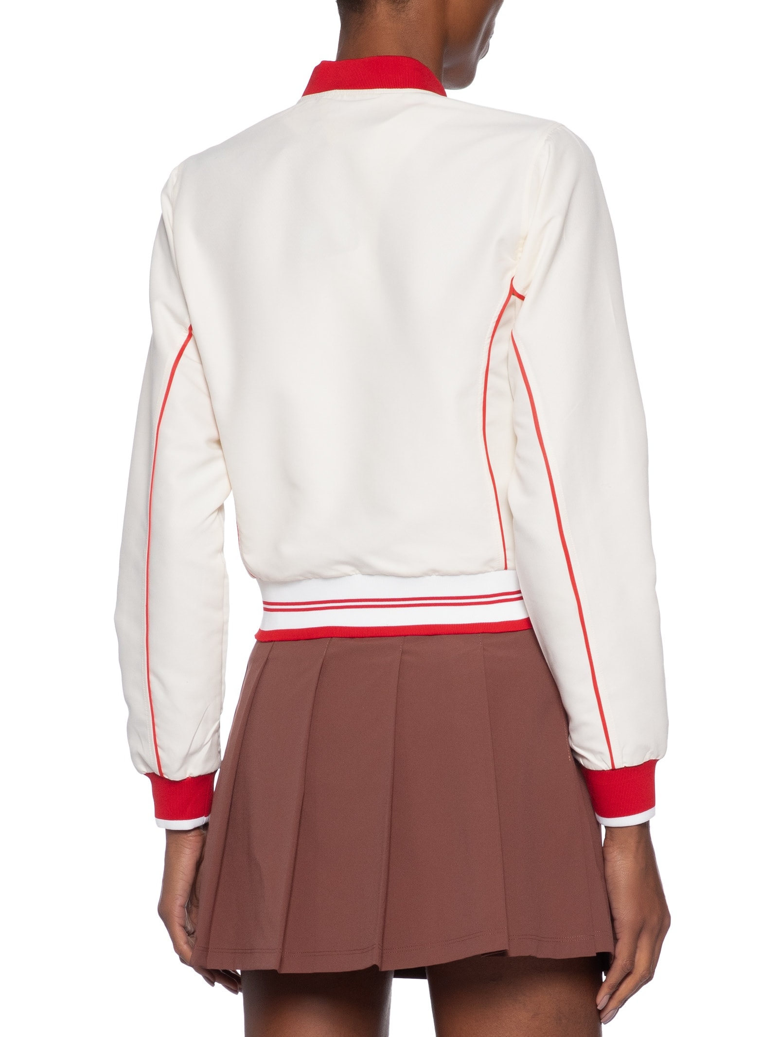 Jaqueta Feminina Bomber F-Box Branco Fila