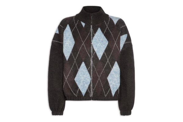 Jaqueta Feminina Bomber Luxe Tuck - Marrom