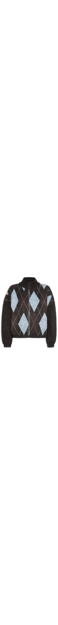 Jaqueta Feminina Bomber Luxe Tuck - Marrom