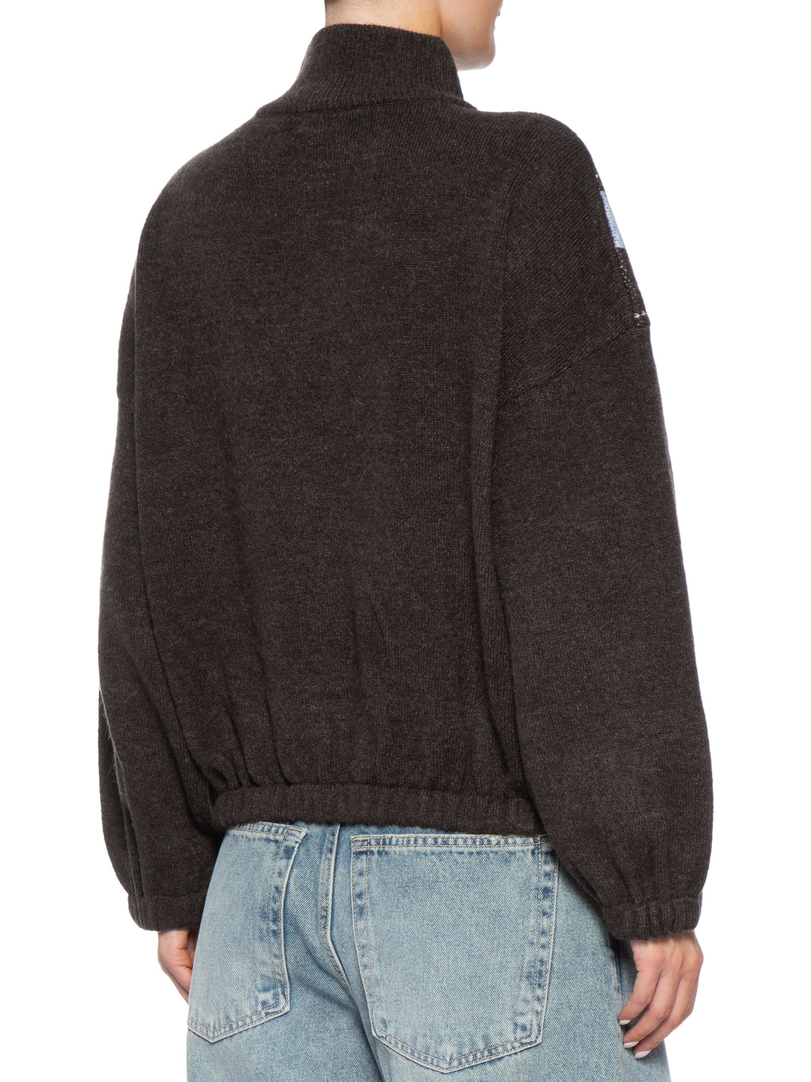 Jaqueta Feminina Bomber Luxe Tuck Marrom Cotton On