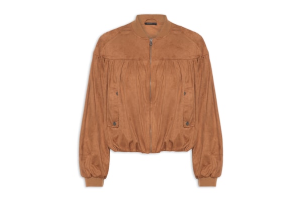 Jaqueta Feminina Bomber - Marrom