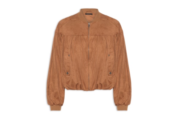 Jaqueta Feminina Bomber - Marrom