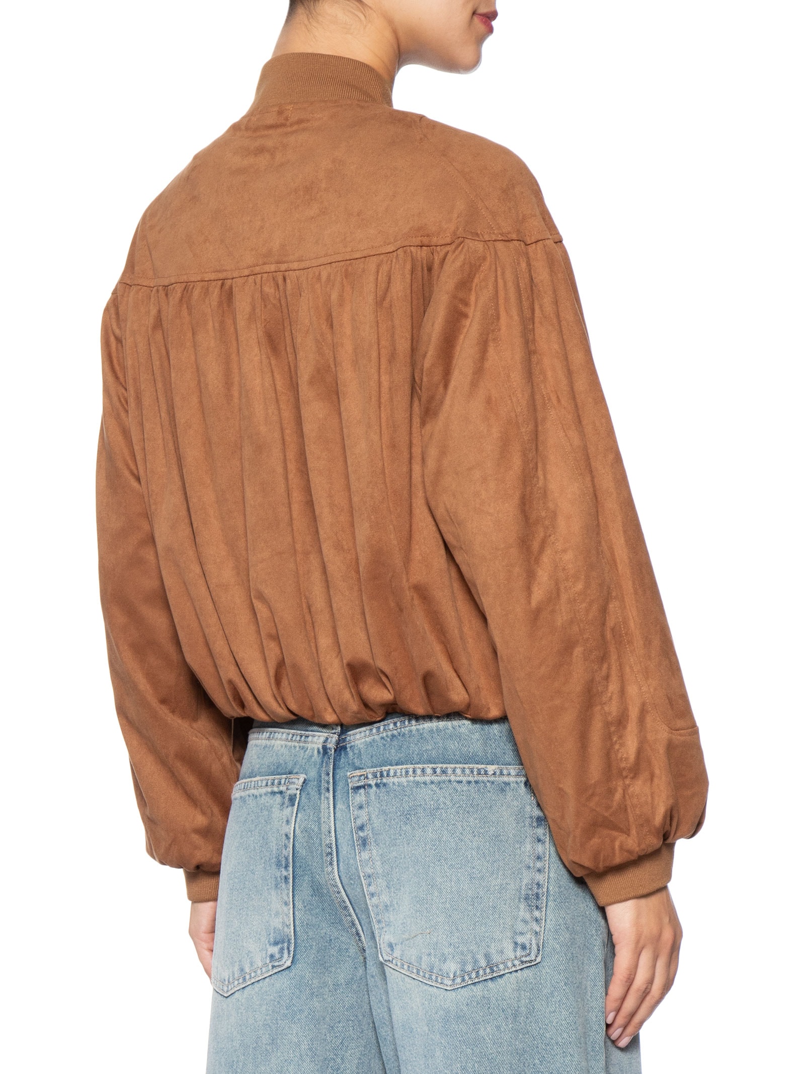 Jaqueta Feminina Bomber Marrom Market 33