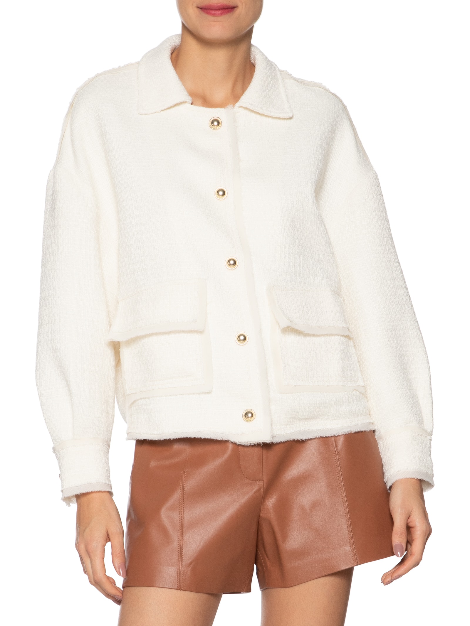 Le Lis - Jaqueta Feminina Bruna II- Off White