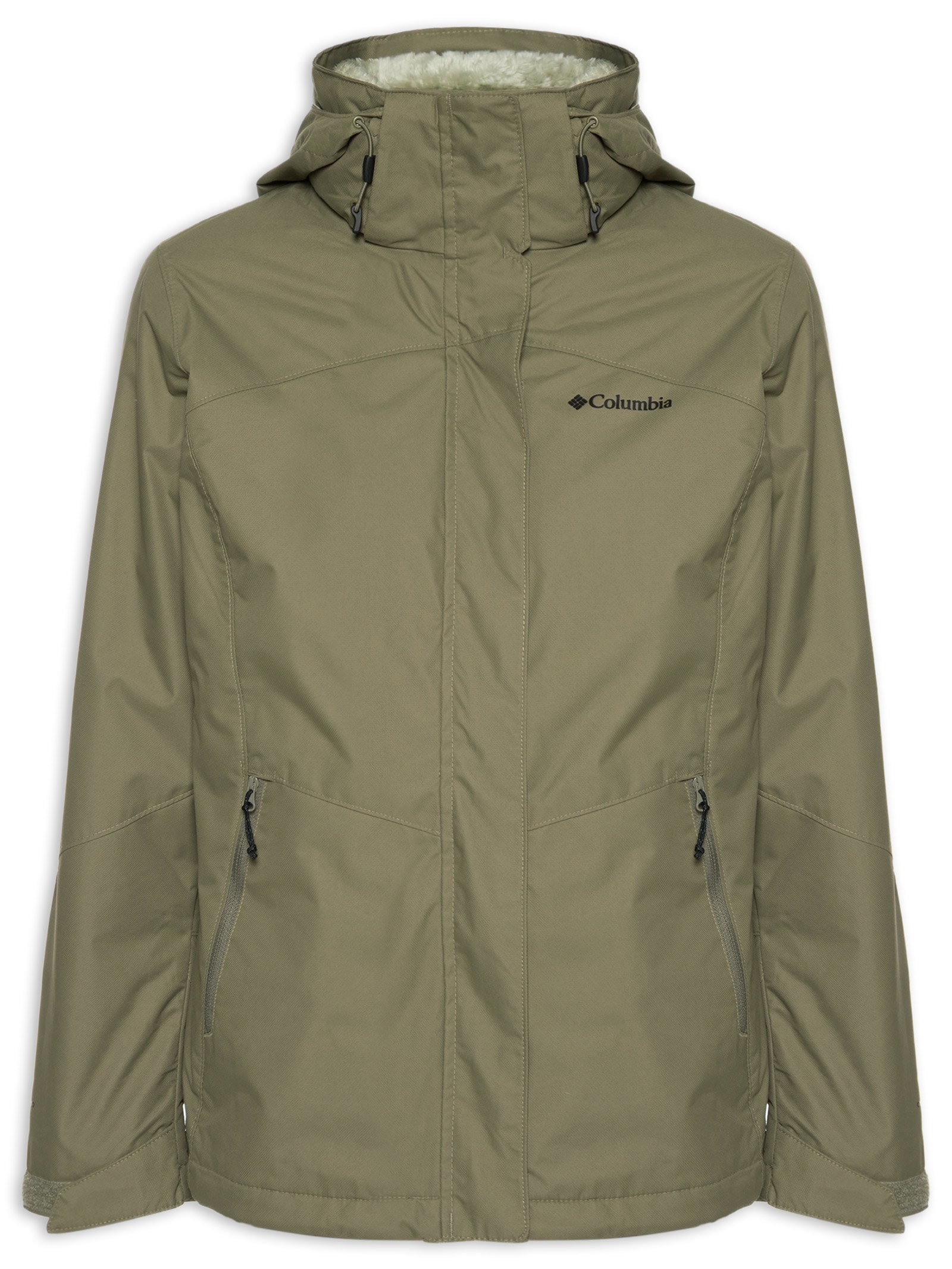 Jaqueta Feminina Bugaboo III Fleece Interchange Verde Columbia
