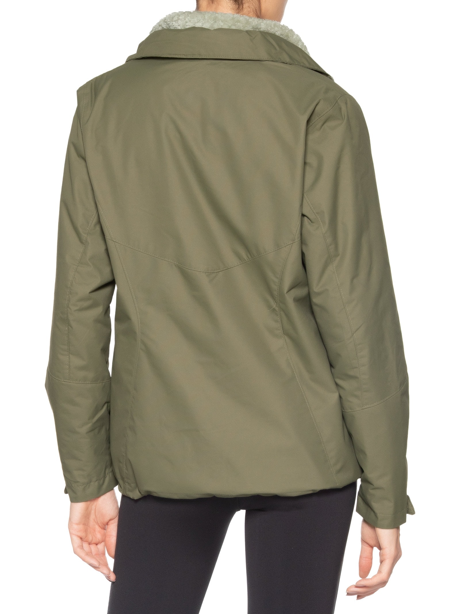 Jaqueta Feminina Bugaboo III Fleece Interchange Verde Columbia