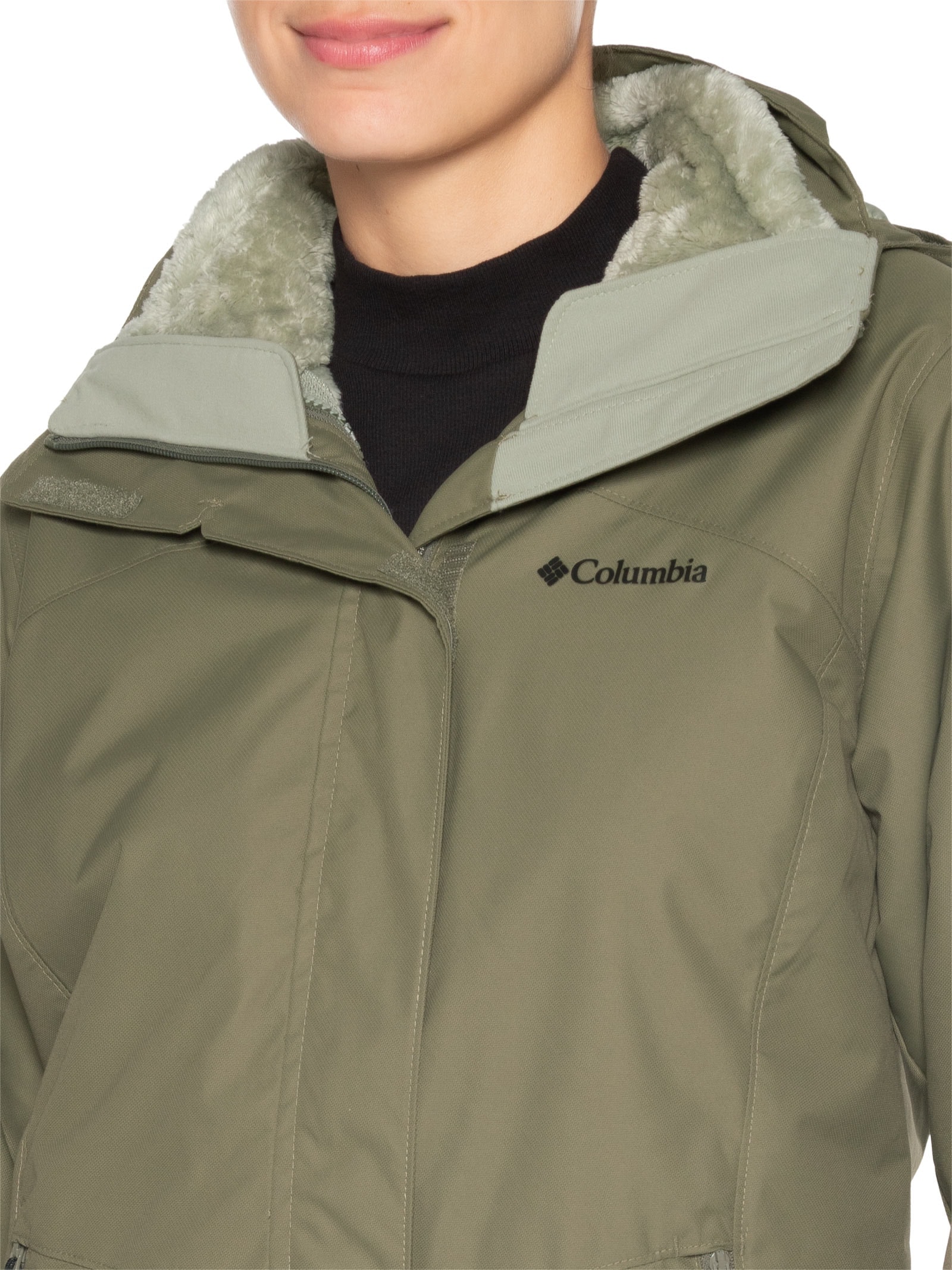 Jaqueta Feminina Bugaboo III Fleece Interchange Verde Columbia