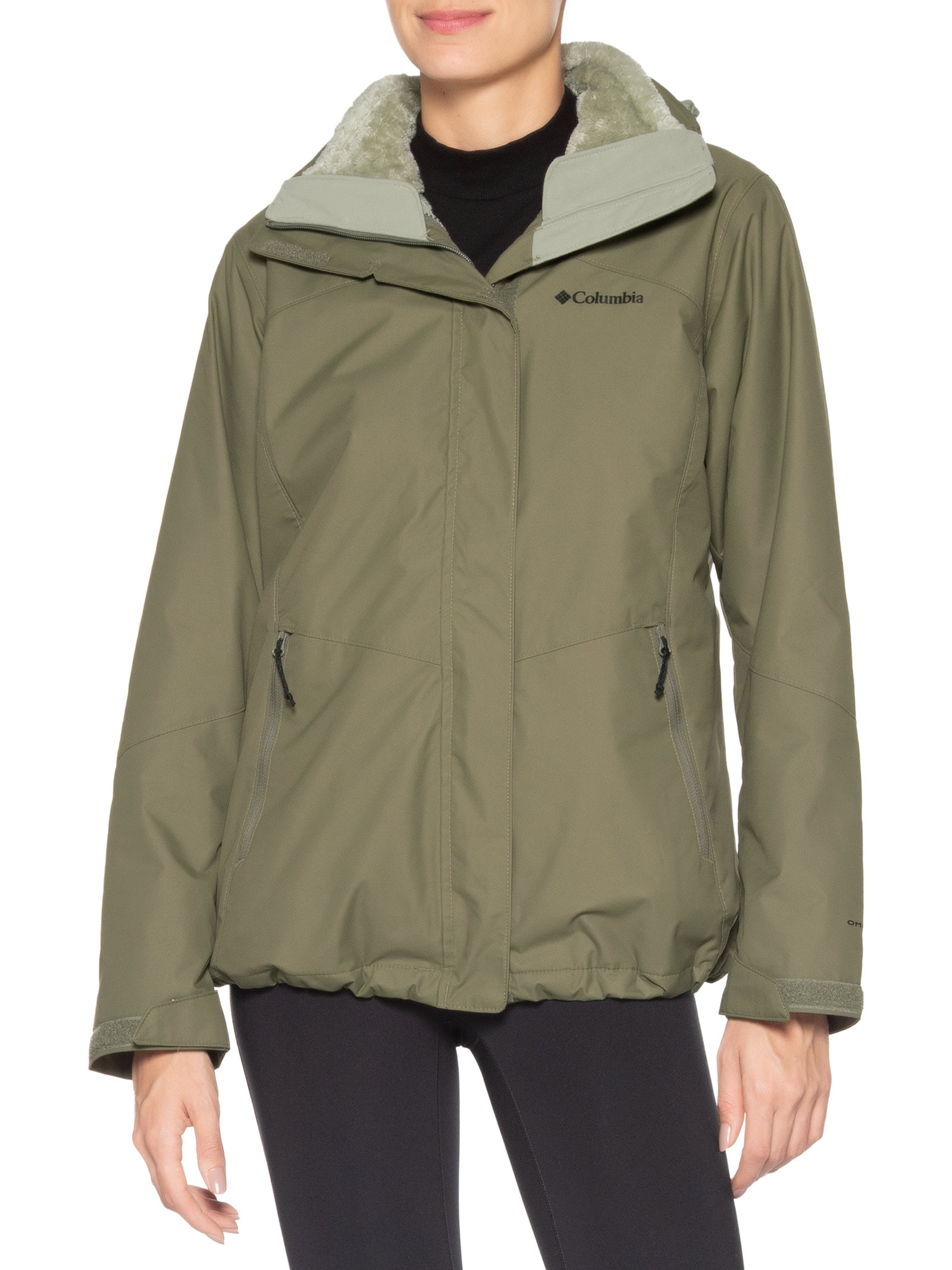 Jaqueta Feminina Bugaboo III Fleece Interchange Verde Columbia