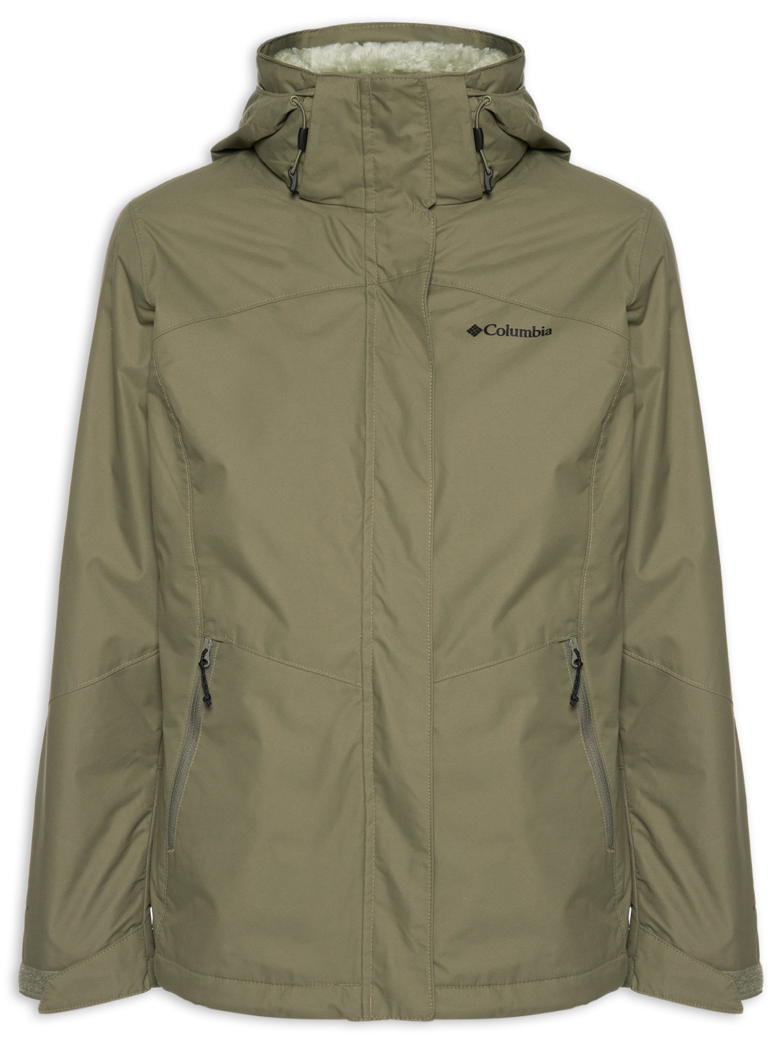 Jaqueta Feminina Bugaboo III Fleece Interchange Verde Columbia